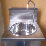 lavatório de inox para frigorífico